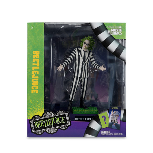 Movie Maniacs: Beetlejuice - Betelgeuse 6-Inch Posed Figure