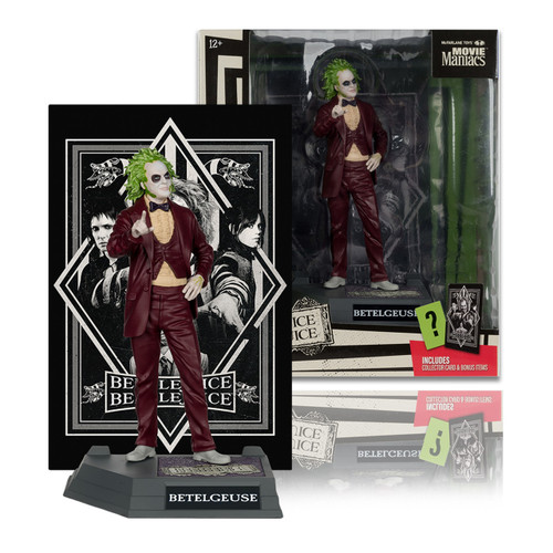 Movie Maniacs: Beetlejuice Beetlejuice - Betelgeuse 6-Inch Posed Figure