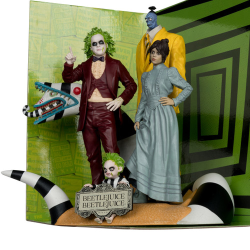 Movie Maniacs: Beetlejuice Beetlejuice - 4 Pack 6-Inch Posed Figures