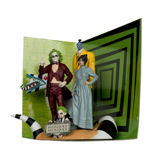 Movie Maniacs: Beetlejuice Beetlejuice - 4 Pack 6-Inch Posed Figures