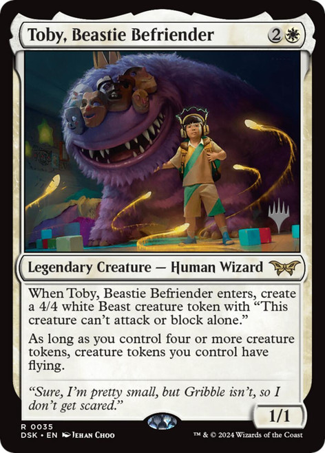 Toby, Beastie Befriender (Promo Pack Foil)