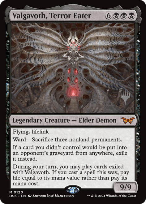 Valgavoth, Terror Eater (Promo Pack Foil)