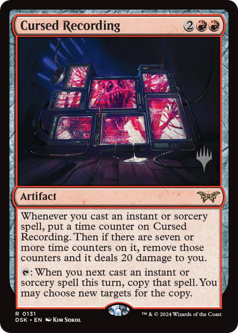 Cursed Recording (Promo Pack Foil)