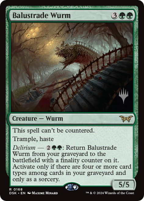 Balustrade Wurm (Promo Pack Foil)