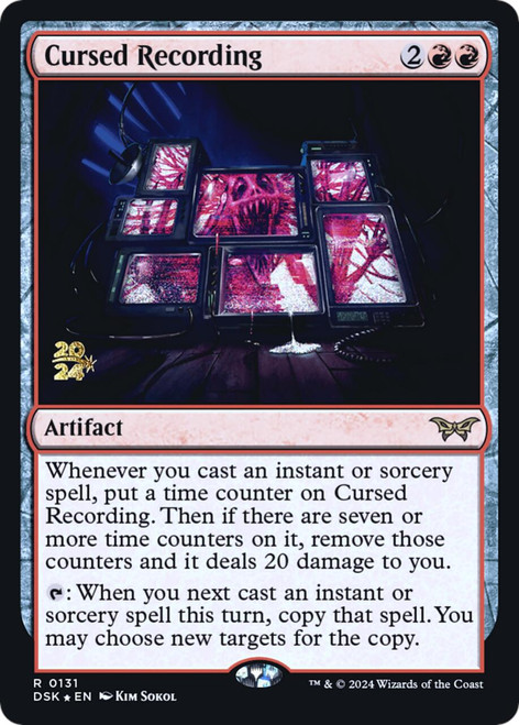 Cursed Recording (Prerelease Foil)
