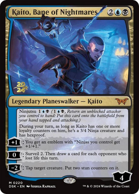 Kaito, Bane of Nightmares (Prerelease Foil)