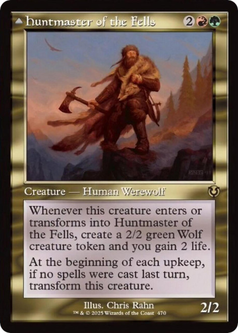 Huntmaster of the Fells // Ravager of the Fells (Retro Frame)