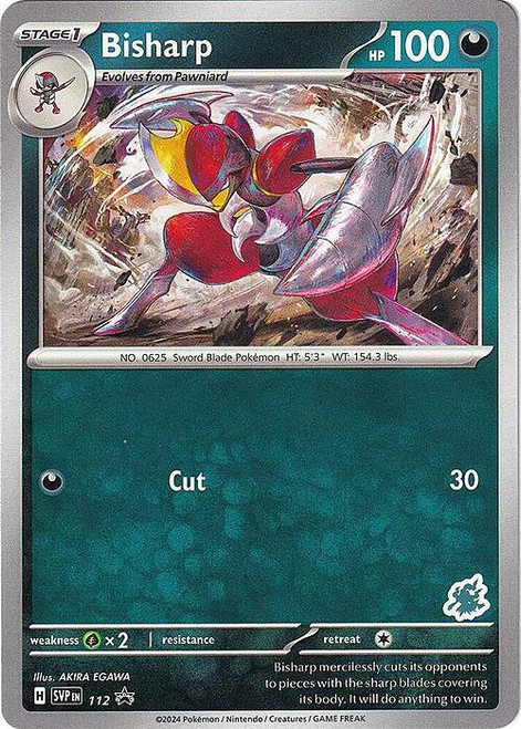 Scarlet & Violet Promo SVP112 Bisharp (Darkrai Symbol)