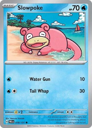 SV Prismatic Evolutions 018/131 Slowpoke