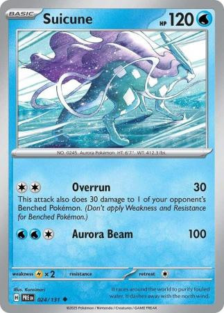 SV Prismatic Evolutions 024/131 Suicune