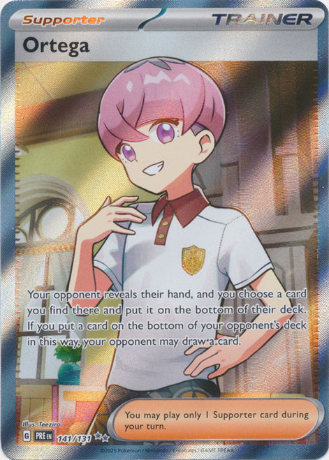 SV Prismatic Evolutions 141/131 Ortega (Full Art)