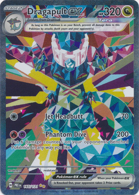 SV Prismatic Evolutions 165/131 Dragapult ex (Alternative Art, Full Art)