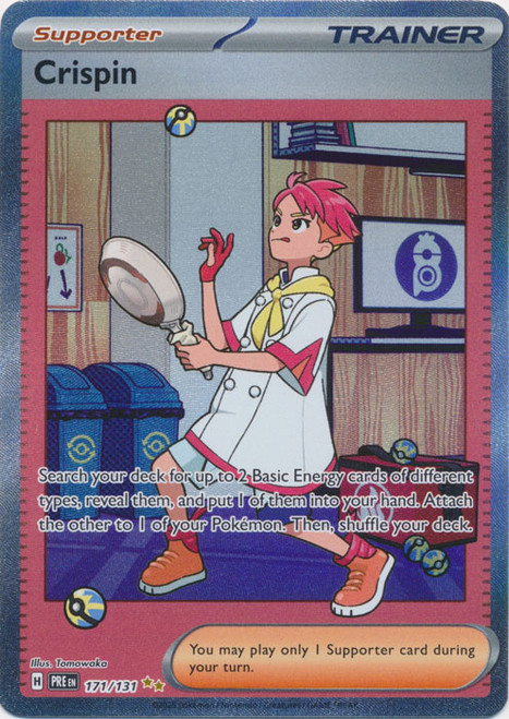 SV Prismatic Evolutions 171/131 Crispin (Alternative Art, Full Art)