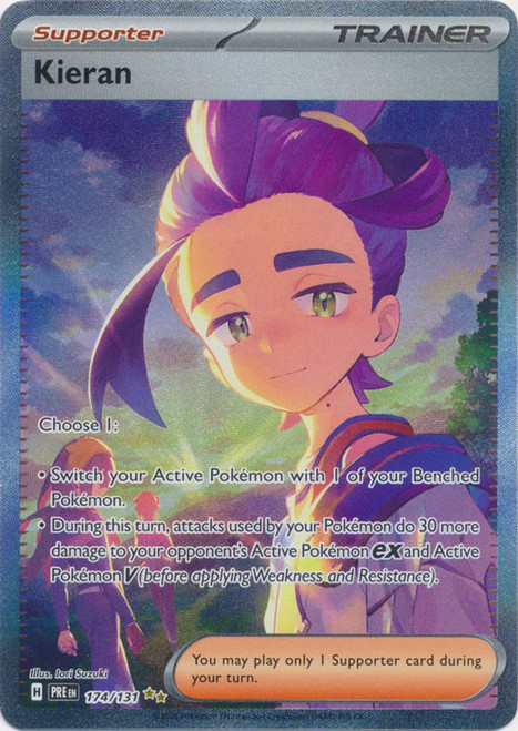 SV Prismatic Evolutions 174/131 Kieran (Alternative Art, Full Art)