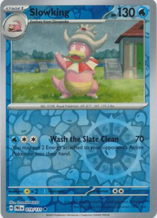 SV Prismatic Evolutions 019/131 Slowking (Reverse Holo)