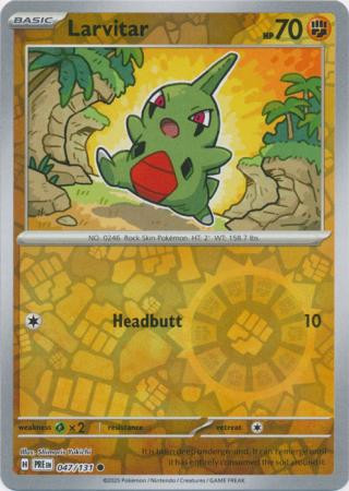 SV Prismatic Evolutions 047/131 Larvitar (Reverse Holo)