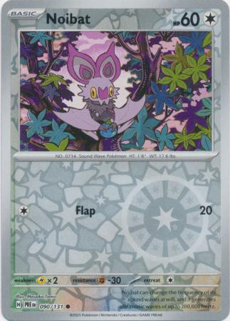 SV Prismatic Evolutions 090/131 Noibat (Reverse Holo)