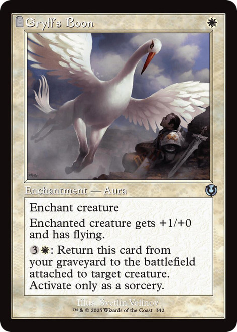 Gryff's Boon (Retro Frame)