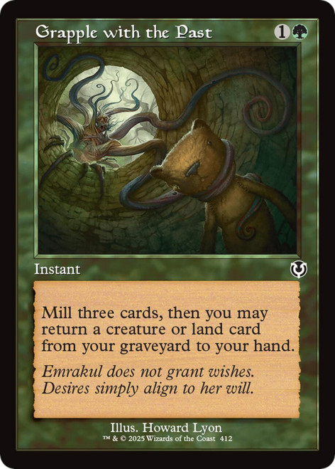 Grapple with the Past (Retro Frame)