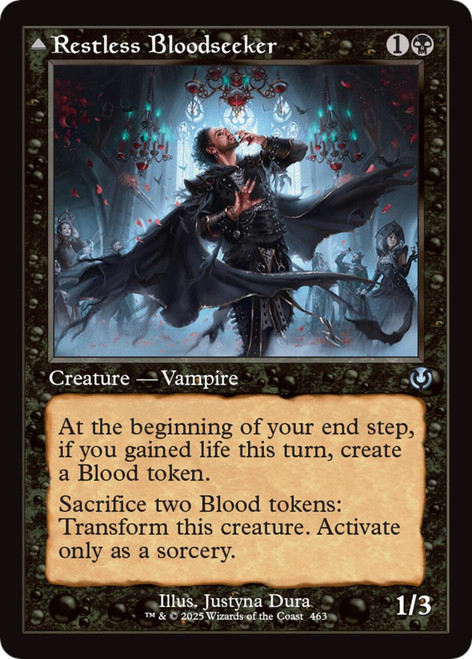 Restless Bloodseeker // Bloodsoaked Reveler (Retro Frame)