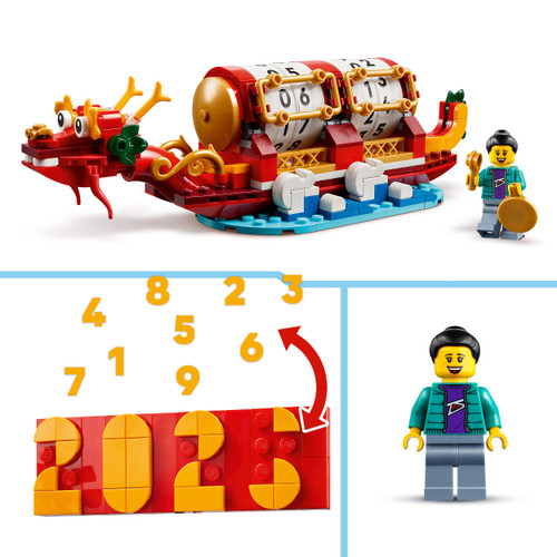 2in1 Festival Calendar Lunar New Year Set 40678