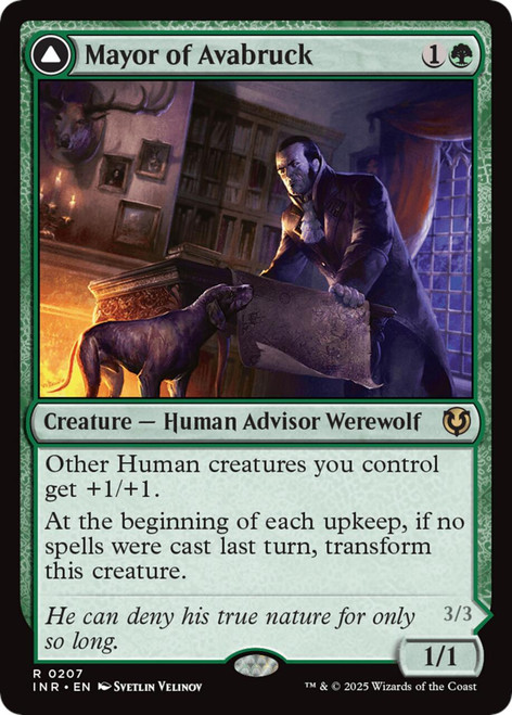 Mayor of Avabruck // Howlpack Alpha (Foil)