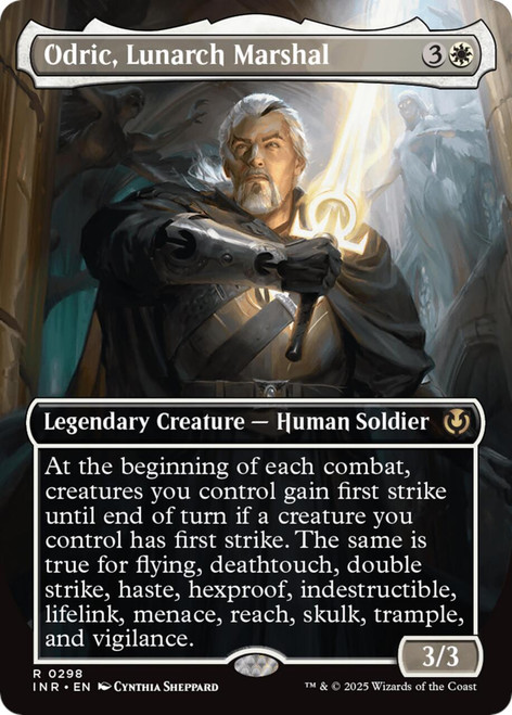 Odric, Lunarch Marshal (Borderless Foil)