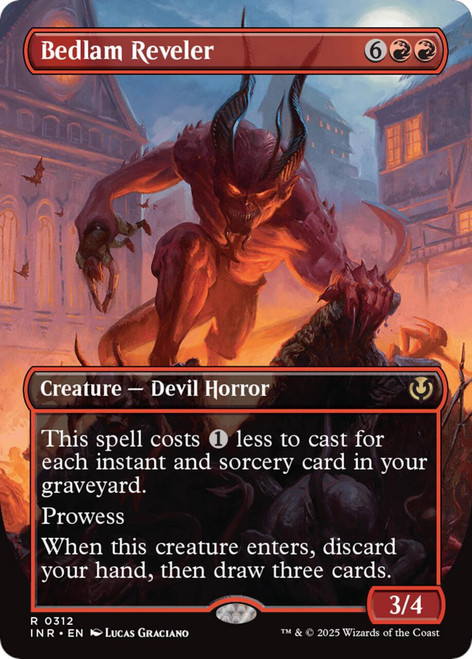 Bedlam Reveler (Borderless Foil)