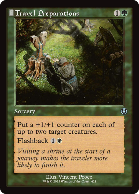 Travel Preparations (Retro Foil)