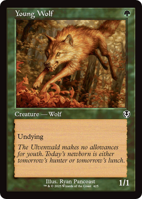 Young Wolf (Retro Foil)