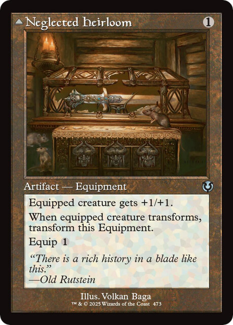 Neglected Heirloom // Ashmouth Blade (Retro Foil)
