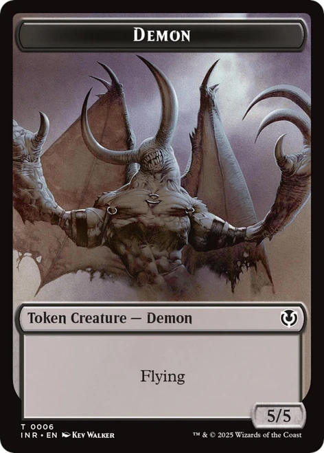 Innistrad Remastered - Demon Token