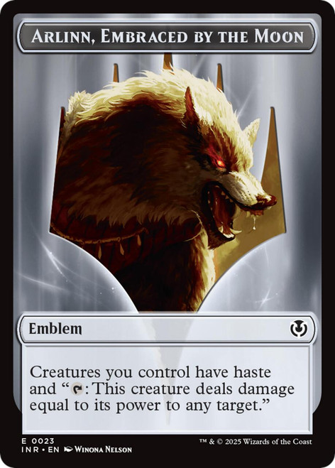 Innistrad Remastered - Arlinn, Embraced by the Moon Emblem