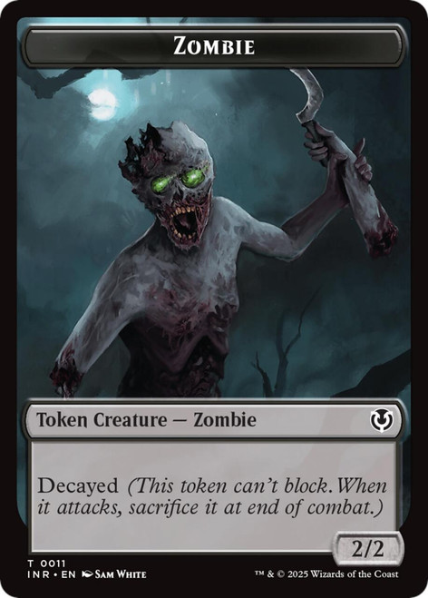 Innistrad Remastered - Zombie (#11) Token (Foil)