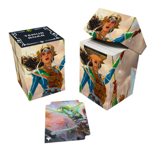MTG Tarkir: Dragonstorm Deck Protector Sleeves Temur Commander featuring  Eshki, Temur's Roar (100) | Magic Madhouse