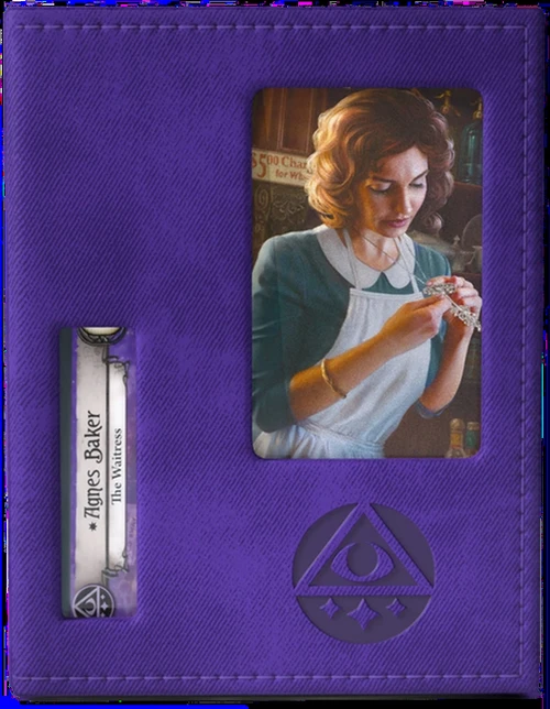 Arkham Horror: Investigator Deck Tome -  Mystic (Purple)