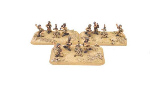 Flames of War - Italian - Parachutist Mortar Platoon (2x, Metal)