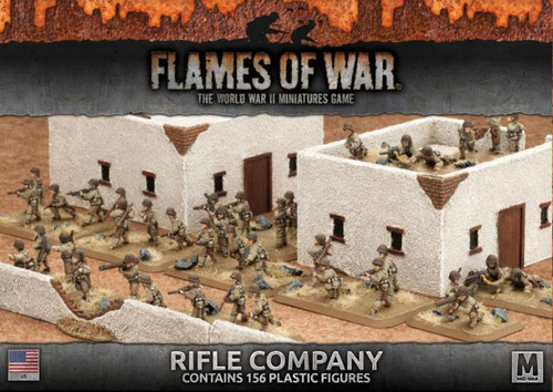 Flames of War - American - Rifle Company (88x, Plastic)