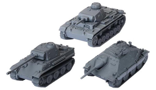 World of Tanks Miniatures Game: German Tank Platoon (Panver IV H, Tiger I, StuG III G)