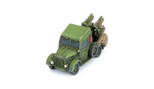 Flames of War - Soviet - GAZ Jeep with 3M6 Shmel ATGW (3x, Resin/Metal)
