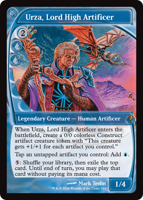 Urza, Lord High Artificer (Future Frame Foil)