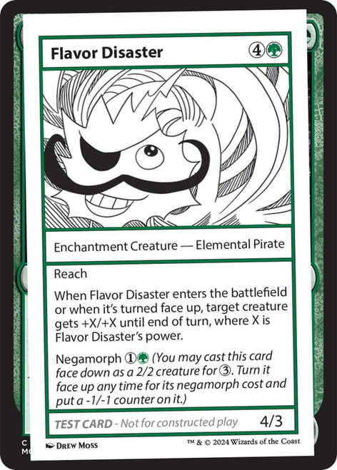 Flavor Disaster (Playtest Card - Mystery Booster 2)