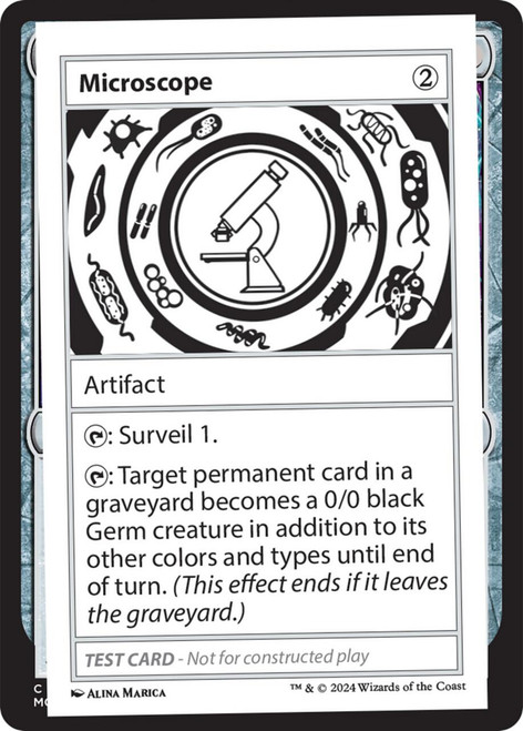 Microscope (Playtest Card - Mystery Booster 2)