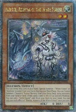 SUDA-EN008 Elzette, Azamina of the White Forest (Quarter Century Secret Rare)