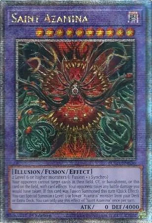 SUDA-EN036 Saint Azamina (Quarter Century Secret Rare)