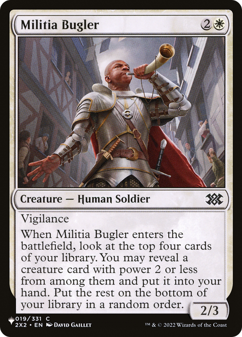 Militia Bugler (The List Reprint)