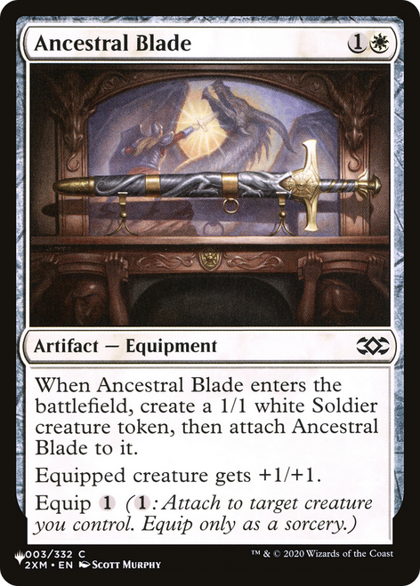 Ancestral Blade (The List Reprint)