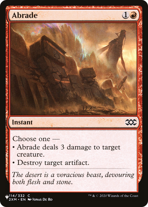 Abrade (The List Reprint)