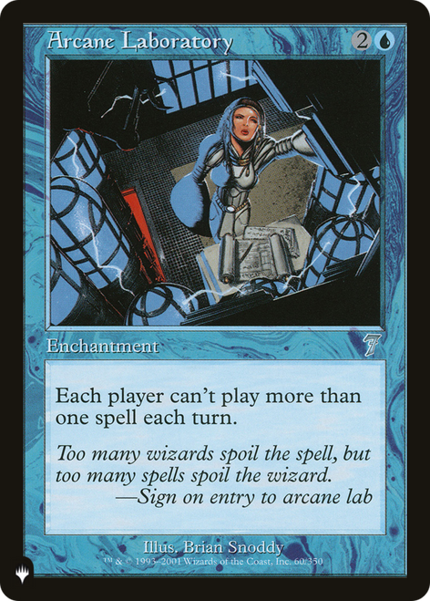Arcane Laboratory (The List Reprint)