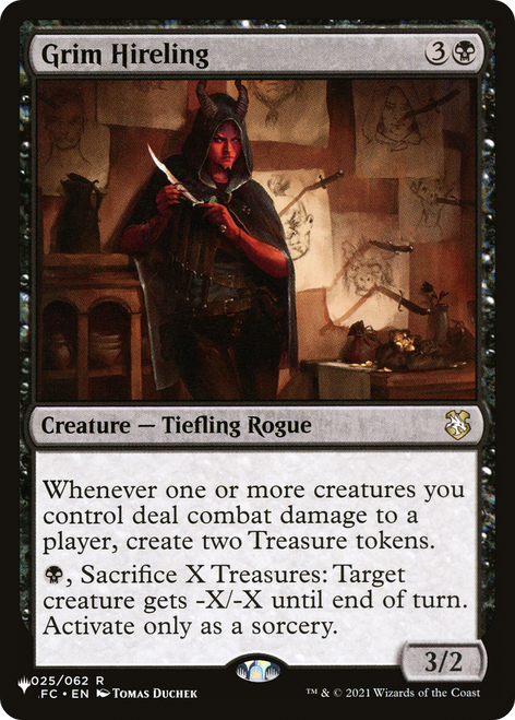 Grim Hireling (The List Reprint)